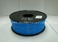 عبس الأزرق خيوط الفلورسنت، 1.75mm / 3.0mm خيوط الطابعة 3D 1kg / بكرة