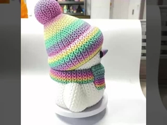 طابعة PINRUI ثلاثية الأبعاد شعاع PLA قوس قزح 1.75mm 1kg ألوان متعددة تناسب معظم طابعات FDM