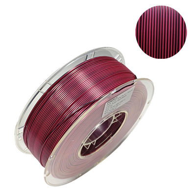 PINRUI نسيج PLA الحريري مزدوج الألوان 1.75mm طابعة ثلاثية الألوان حريري PLA 1kg (2.2lbs)