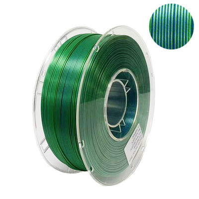 PINRUI نسيج PLA الحريري مزدوج الألوان 1.75mm طابعة ثلاثية الألوان حريري PLA 1kg (2.2lbs)