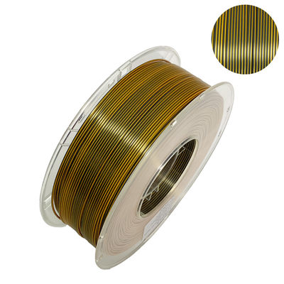 PINRUI نسيج PLA الحريري مزدوج الألوان 1.75mm طابعة ثلاثية الألوان حريري PLA 1kg (2.2lbs)