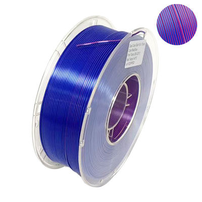 PINRUI نسيج PLA الحريري مزدوج الألوان 1.75mm طابعة ثلاثية الألوان حريري PLA 1kg (2.2lbs)