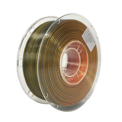 PINRUI ثلاثي الألوان PLA حرير الخيط 1.75mm 1kg رغوة ثلاثي الألوان PLA حرير الخيط تناسب معظم الطابعة FDM