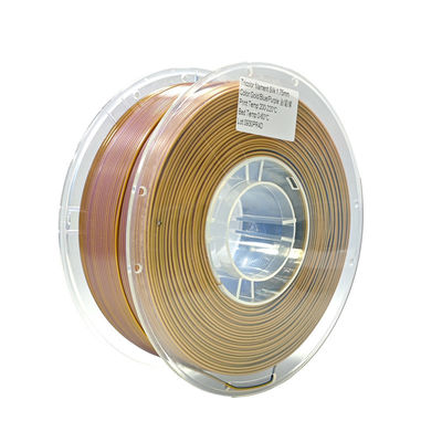 PINRUI ثلاثي الألوان PLA حرير الخيط 1.75mm 1kg رغوة ثلاثي الألوان PLA حرير الخيط تناسب معظم الطابعة FDM
