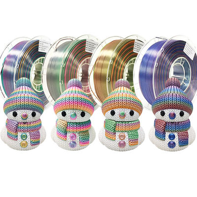 PINRUI PLA الحرير قوس قزح 1.75mm Pla 3D طابعة خيط