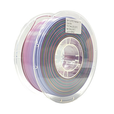 PINRUI PETG قوس قزح 1.75mm 3D طابعة خيط