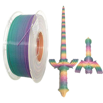 PINRUI PLA قوس قزح 1.75mm 3D طابعة خيط
