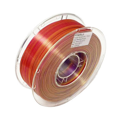 PINRUI ثلاثي الألوان PLA خيط الحرير 1.75mm 1kg تناسب معظم طابعات FDM