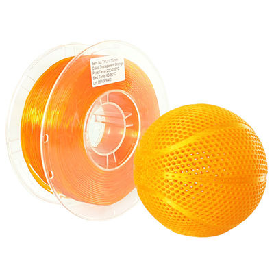 TPU عالية المرونة 1.75mm / 3.0mm ، خيط مرن للطباعة ثلاثية الأبعاد