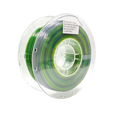 TPU عالية المرونة 1.75mm / 3.0mm ، خيط مرن للطباعة ثلاثية الأبعاد