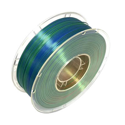 PINRUI الحرير قوس قزح PLA نسيج بلاستيكي 1.75mm 3D نسيج 1.75mm اللون السحري PLA عصا بلاستيكية PLA نسيج