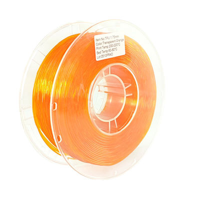 PINRUI خيط TPU 1.75mm/2.85mm للطباعة ثلاثية الأبعاد FDM 1KG / 3KG / 5KG / 10KG منتجات البلاستيك OEM / ODM