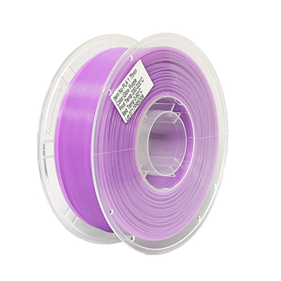 PINRUI العصي المطبوعة ثلاثيا الأبعاد المتوهجة في الظلام PLA Filament Purple Color متاحة للبيع