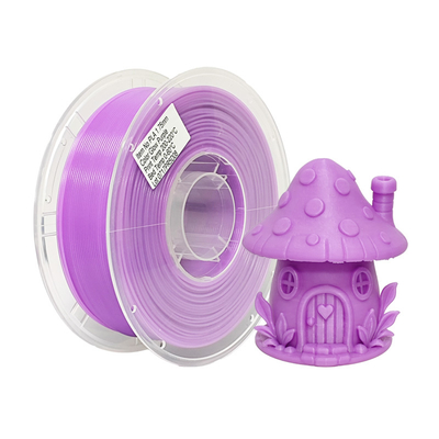 PINRUI العصي المطبوعة ثلاثيا الأبعاد المتوهجة في الظلام PLA Filament Purple Color متاحة للبيع