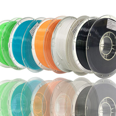خيوط PLA من PINRUI مقاس 1.75 مم ووزن 1 كجم متوافقة مع RoHS، حبيبات خام مبثوقة مقاس 1.75 مم، قضبان بلاستيكية بوزن 1 كجم لطابعات Creality 3D