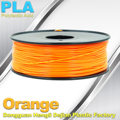 قابل للتحلل البرتقال جيش التحرير الشعبى الصينى 3d خيوط الطابعة 1.75mm المواد للطباعة 3D