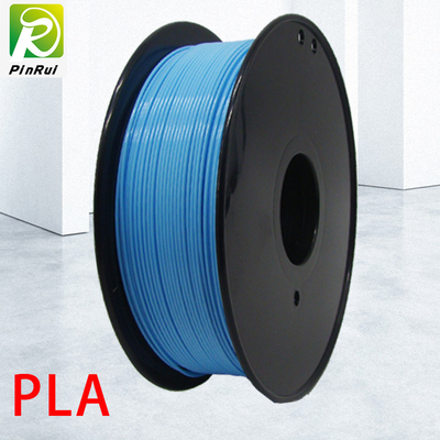 PLA Filament 1.75mm مطبوع ناعم لامع للطابعة ثلاثية الأبعاد 1 كجم / لفة